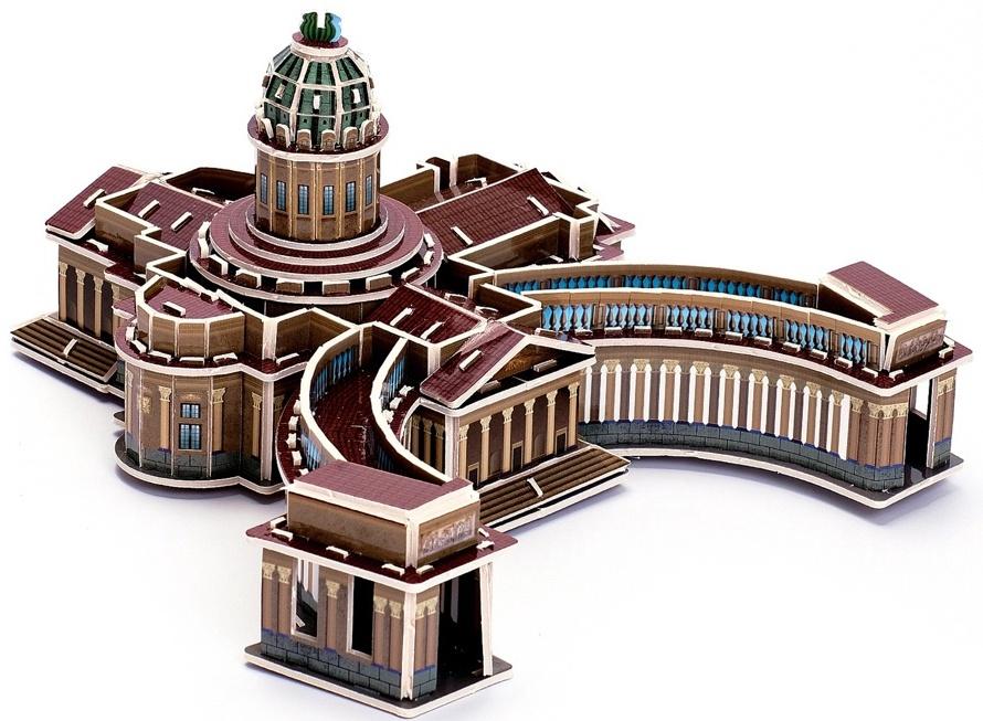 3D-конструктор из пенокартона «Казанский Собор»