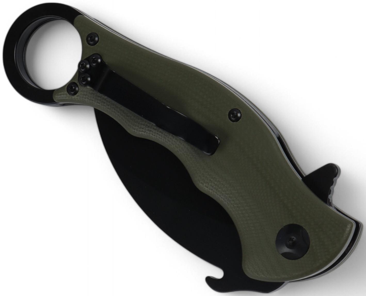 Нож-керамбит складной, 20 см, клинок 75 мм/3.8 мм