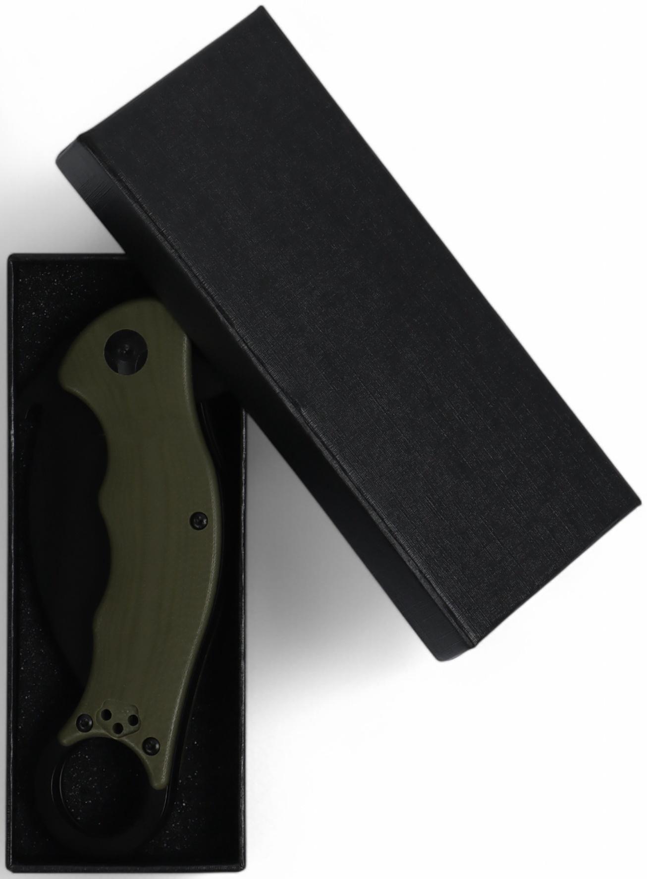 Нож-керамбит складной, 20 см, клинок 75 мм/3.8 мм