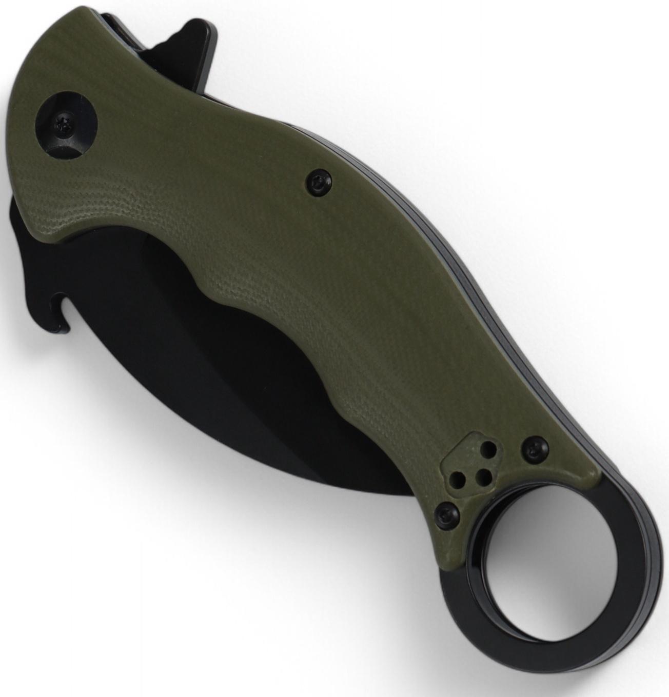 Нож-керамбит складной, 20 см, клинок 75 мм/3.8 мм