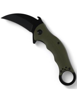 Нож-керамбит складной, 20 см, клинок 75 мм/3.8 мм