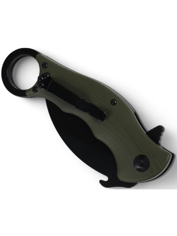 Нож-керамбит складной, 20 см, клинок 75 мм/3.8 мм