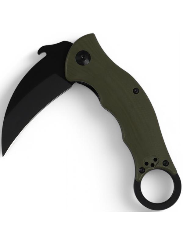 Нож-керамбит складной, 20 см, клинок 75 мм/3.8 мм