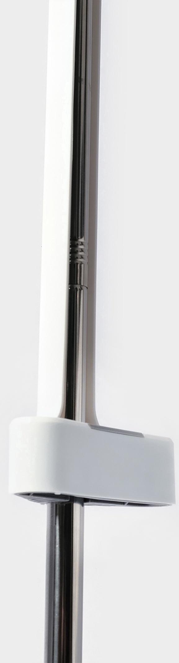 Швабра с отжимом, противоударная, со сгоном, стальная ручка, 2 профессиональные насадки, 36×11×130 см