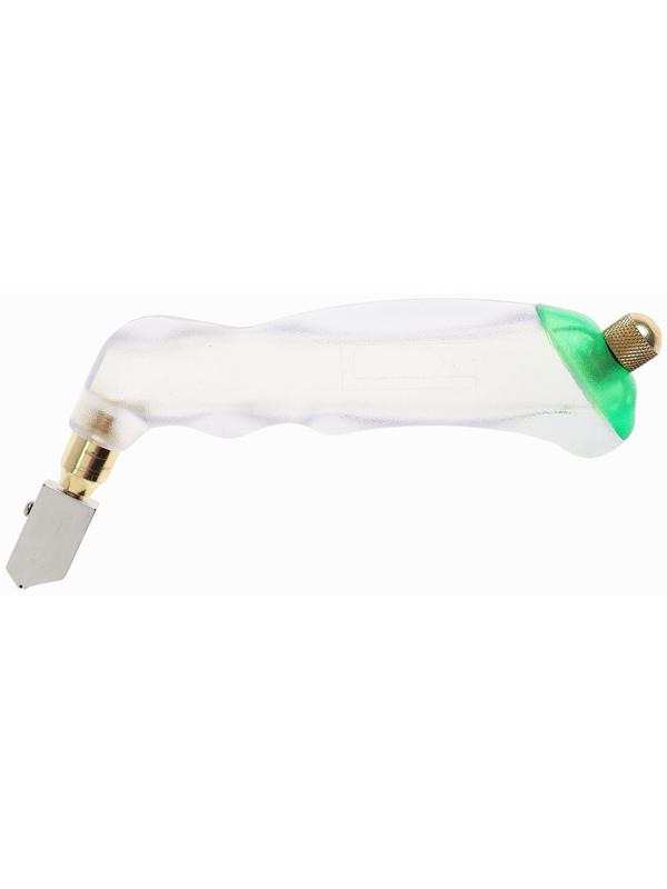 Стеклорез ТУНДРА, масляный, пластиковая прозрачная рукоятка