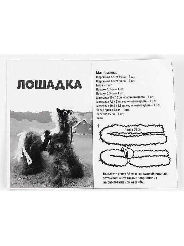 Набор для творчества: создание игрушки и раскраска 