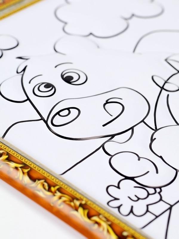 Набор для творчества: создание игрушки и раскраска 