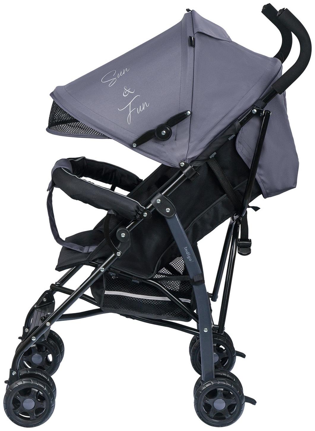 Коляска - трость детская BONO (Indigo), графит