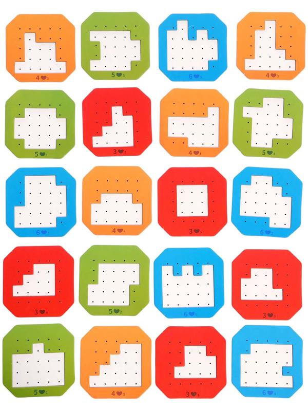 Настольная игра «БлокТайм», 1-2 игрока, 7+