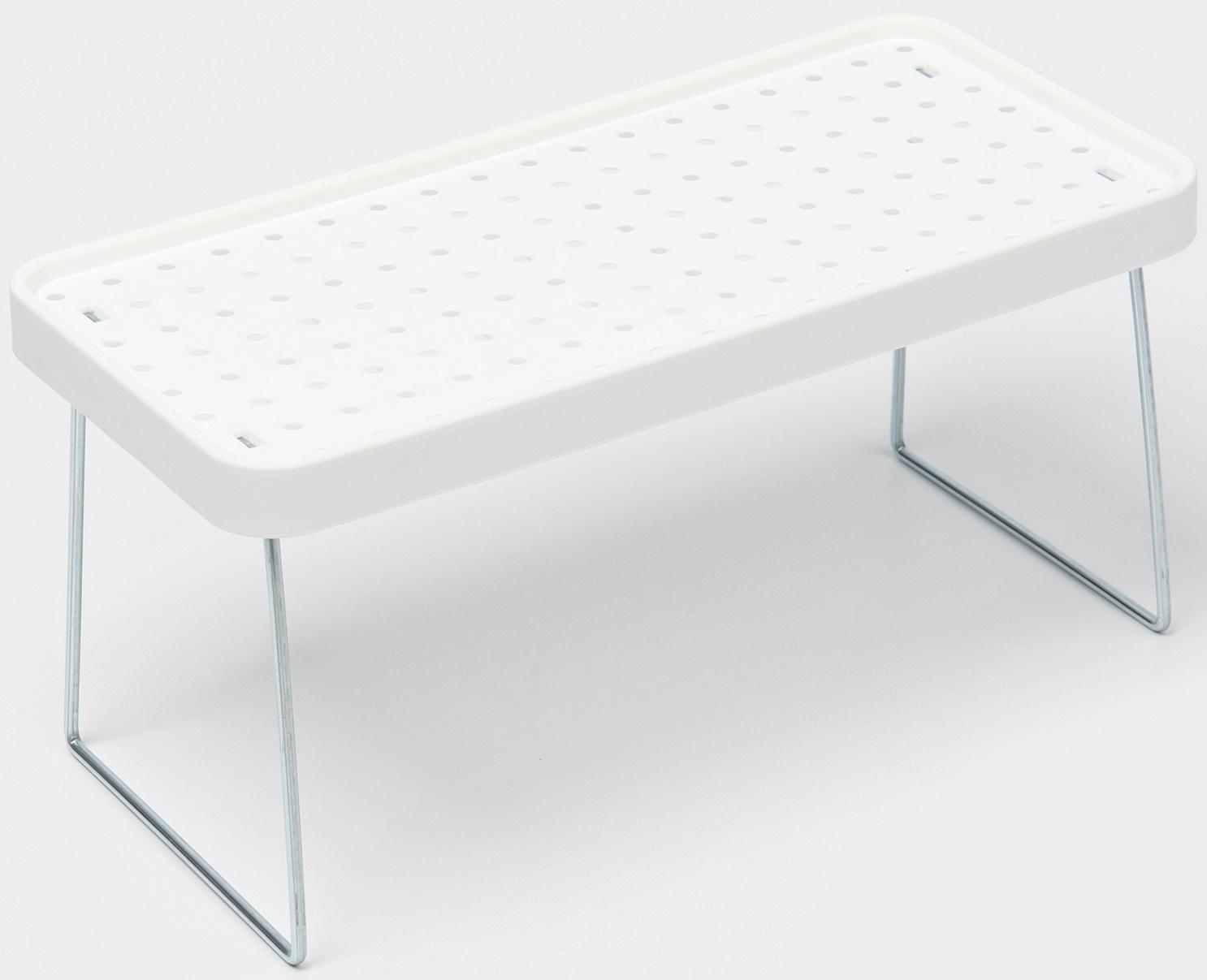 Складной столик - поднос «Макард», 29×14×2 см, белый, серый