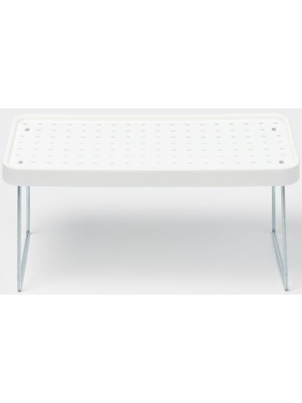 Складной столик - поднос «Макард», 29×14×2 см, белый, серый