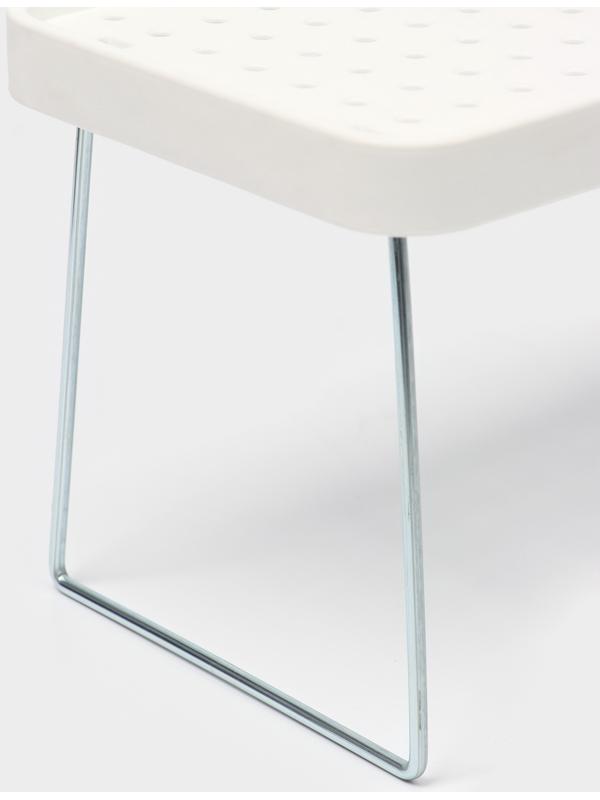 Складной столик - поднос «Макард», 29×14×2 см, белый, серый