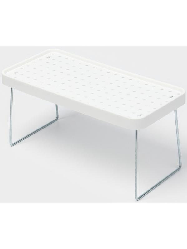 Складной столик - поднос «Макард», 29×14×2 см, белый, серый