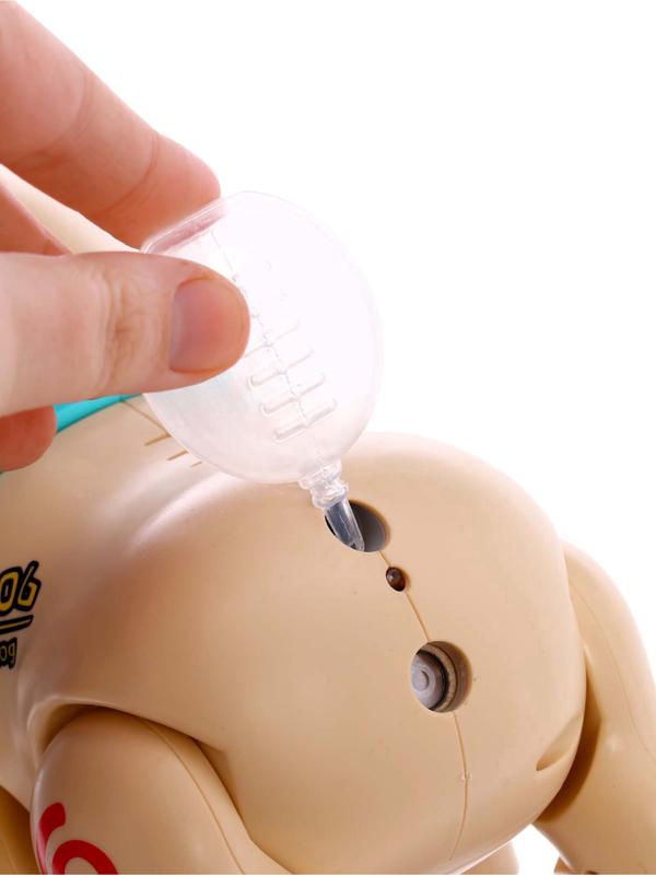 Интерактивная игрушка «Щенок Барри», звуковые и световые эффекты, ходит, выпускает пар