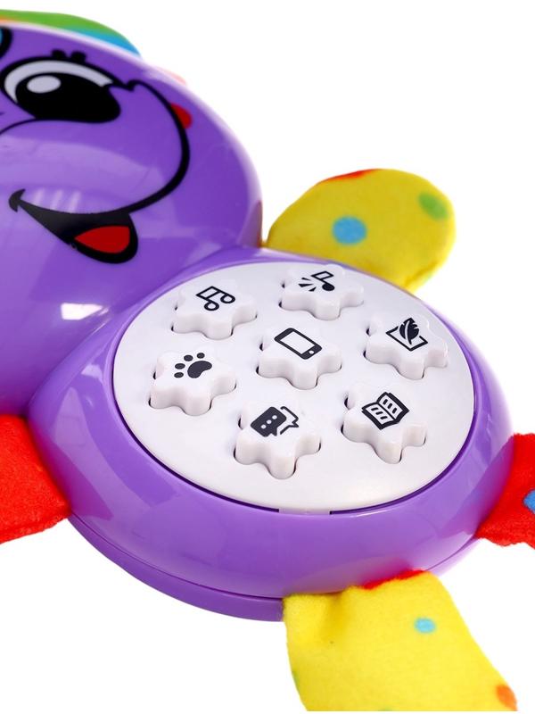 Музыкальная игрушка «Любимый друг. Слоник», песни, стихи, фразы