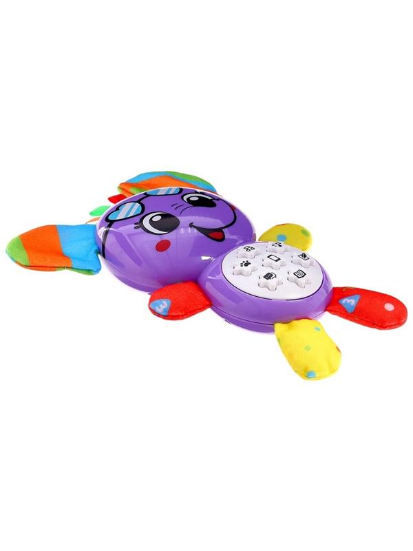 Музыкальная игрушка «Любимый друг. Слоник», песни, стихи, фразы