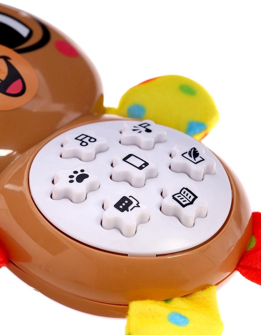 Музыкальная игрушка «Любимый друг. Мишка», песни, стихи, фразы