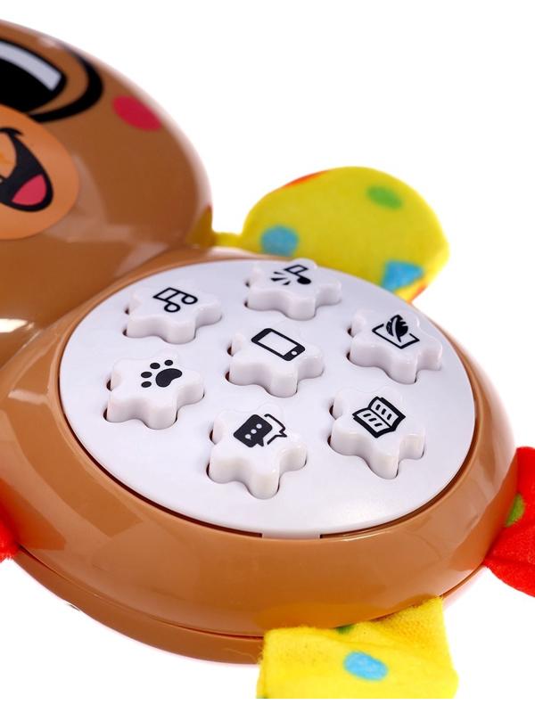 Музыкальная игрушка «Любимый друг. Мишка», песни, стихи, фразы