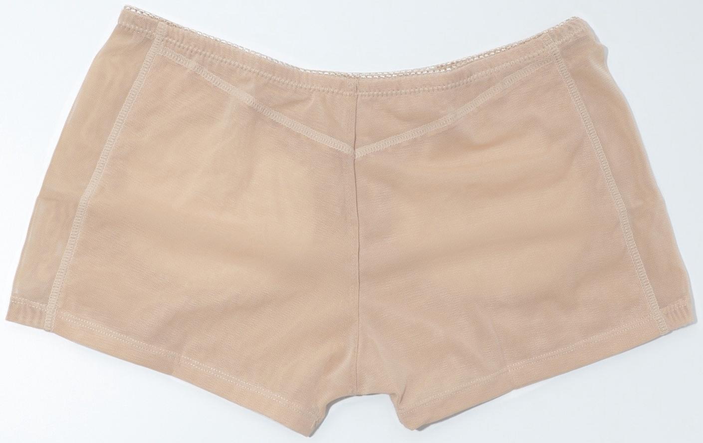 Трусы утягивающие, для поддержки ягодиц, бежевые