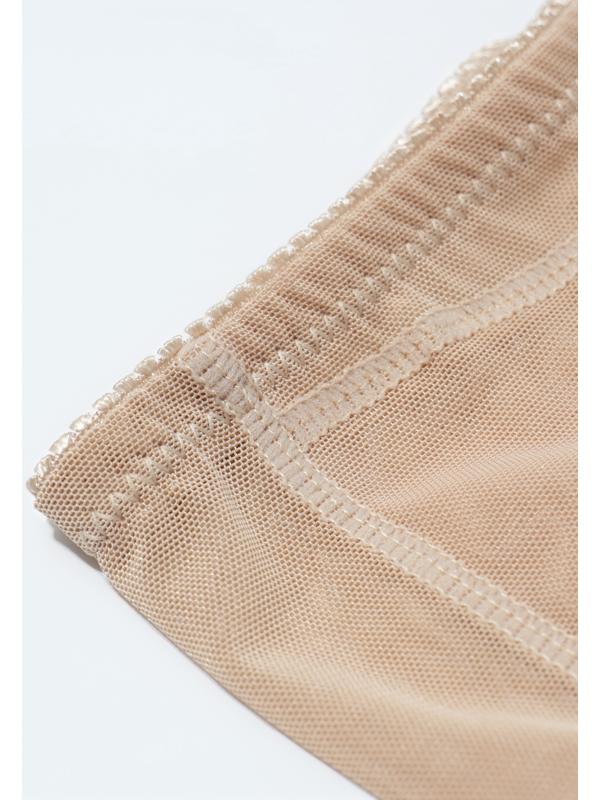 Трусы утягивающие, для поддержки ягодиц, бежевые