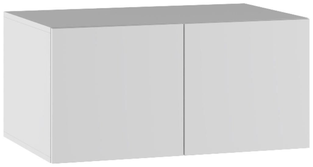 Шкаф-антресоль для двухстворчатого шкафа «Бруно», 800×505×384 мм, цвет белый