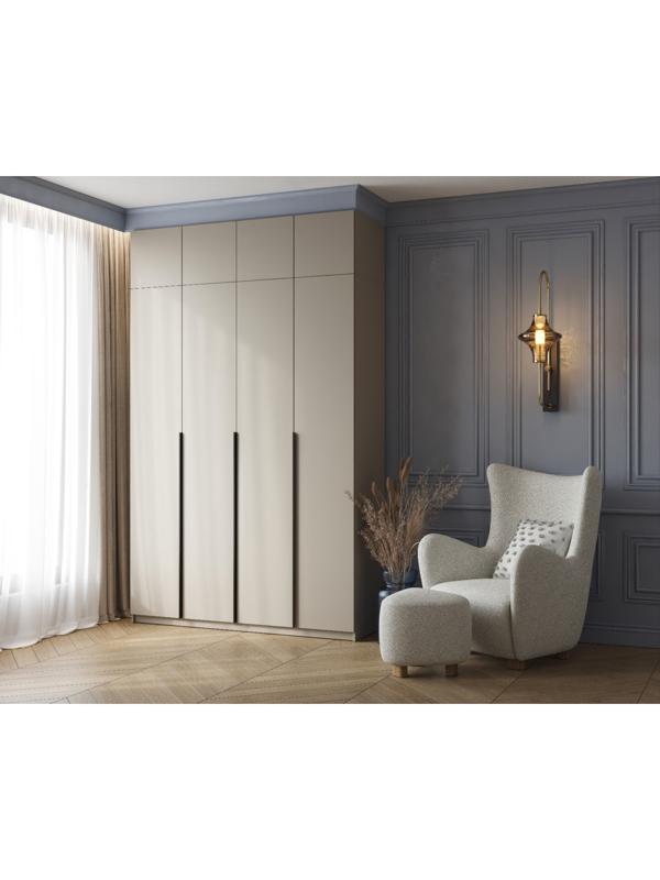 Шкаф-антресоль для четырёхстворчатого шкафа «Бруно», 1600×505×384 мм, цвет кашемир