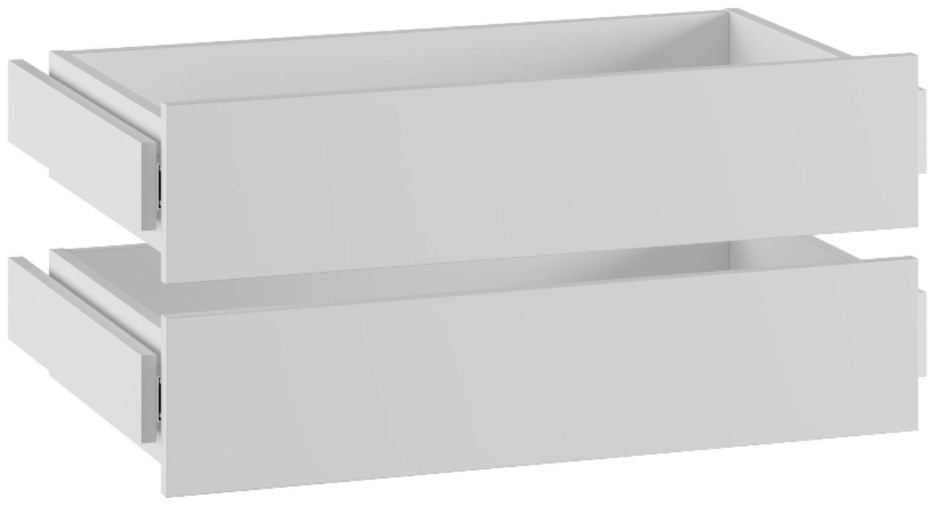 Ящики для шкафов «Бруно», 712×160 мм, цвет белый
