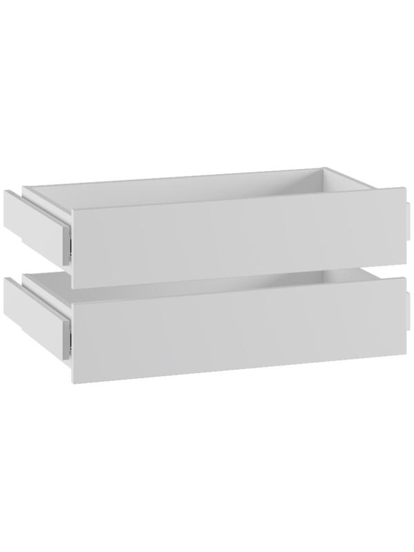 Ящики для шкафов «Бруно», 712×160 мм, цвет белый