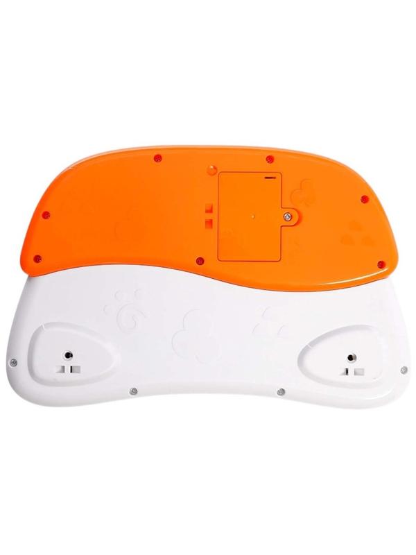 Музыкальное пианино детское, сенсорное, звуковые и световые эффекты, карточки для обучения