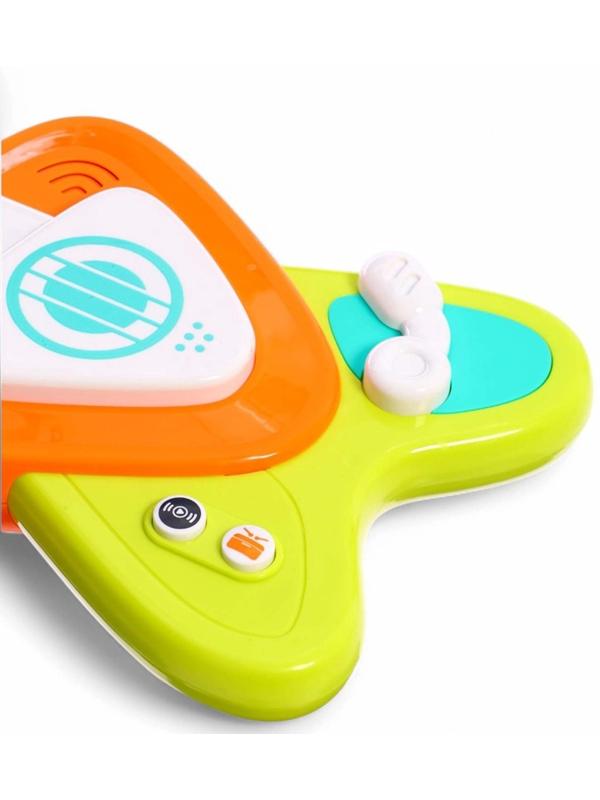 Музыкальная гитара детская, сенсорная, звуковые и световые эффекты