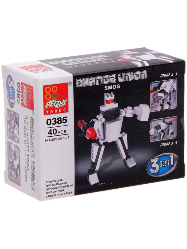 Конструктор Робот «Космический исследователь», 3 в1 40 деталей