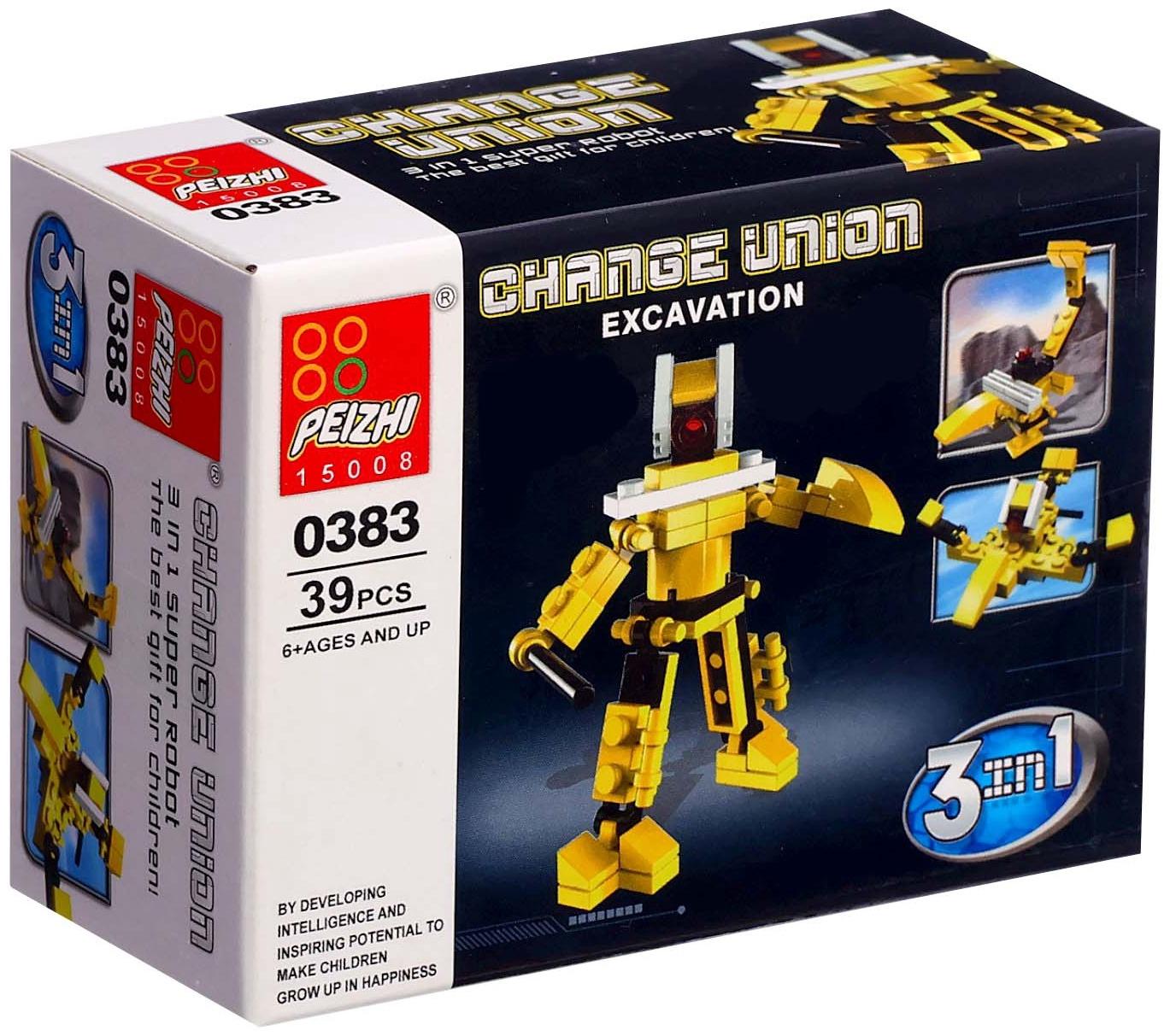 Конструктор Робот «Космический исследователь», 3 в1 33 детали