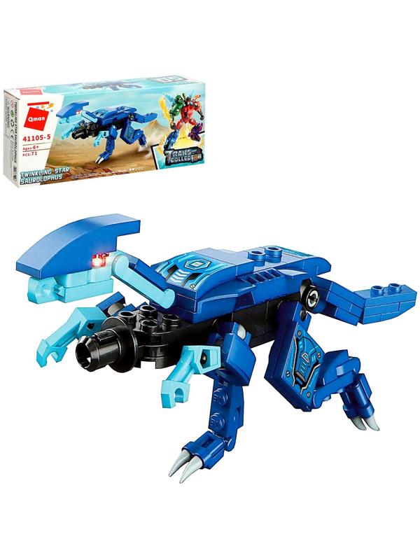 Конструктор Динобот «Вождь Тиранозавр», 71 деталь
