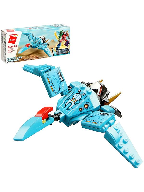 Конструктор Динобот «Вождь Тиранозавр», 77 деталей