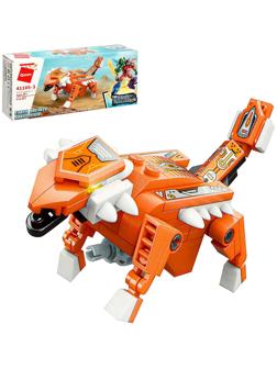 Конструктор Динобот «Вождь Тиранозавр», 87 деталей