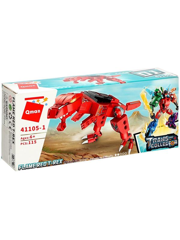 Конструктор Динобот «Вождь Тиранозавр», 115 деталей