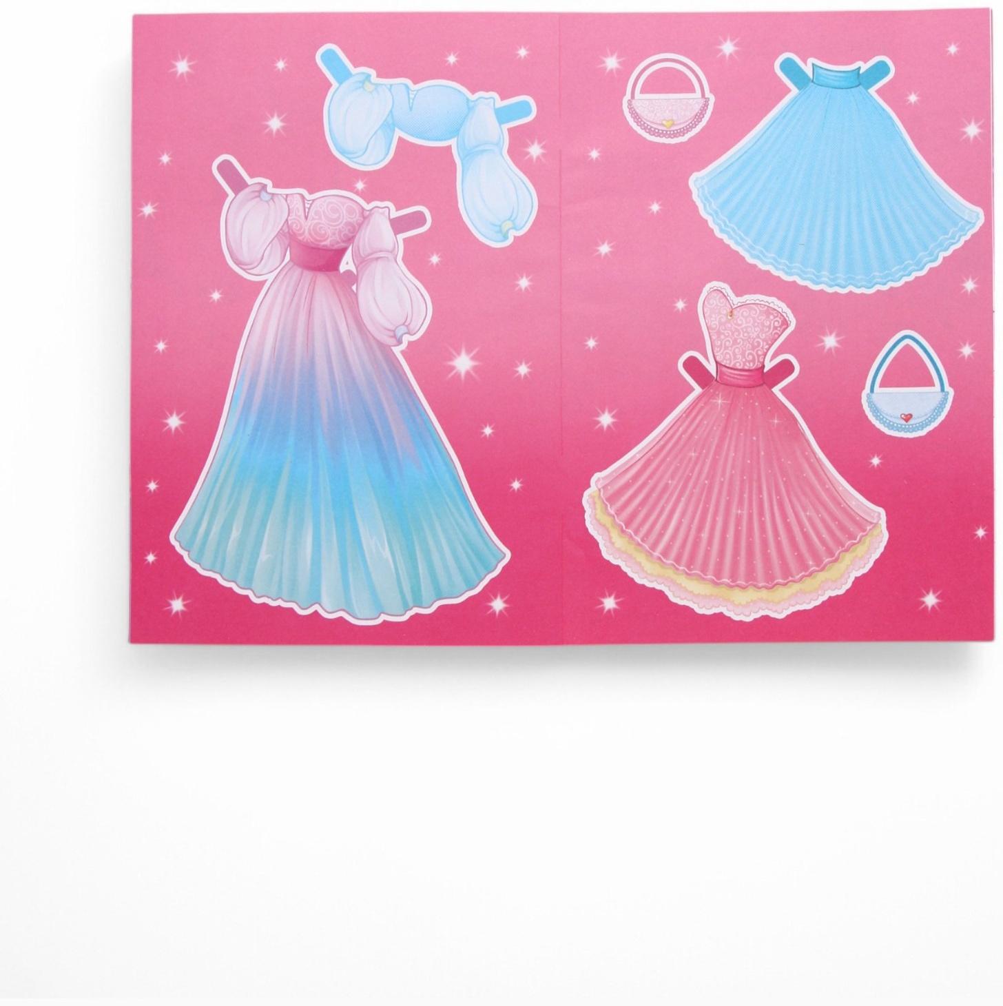 Подарочный набор детский «Самая красивая», гель-пена 250 мл, книжка-вырезалка А5, Чистое счастье