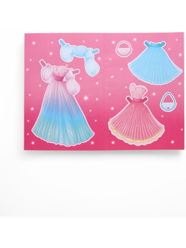 Подарочный набор детский «Самая красивая», гель-пена 250 мл, книжка-вырезалка А5, Чистое счастье