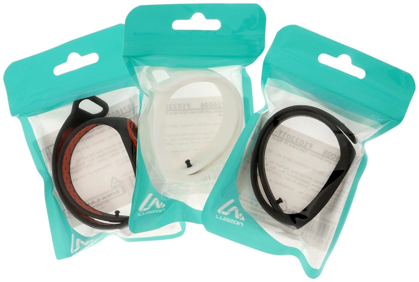 Набор ремешков Luazon для фитнес-браслета Mi Band 5/6/7, 3 штуки