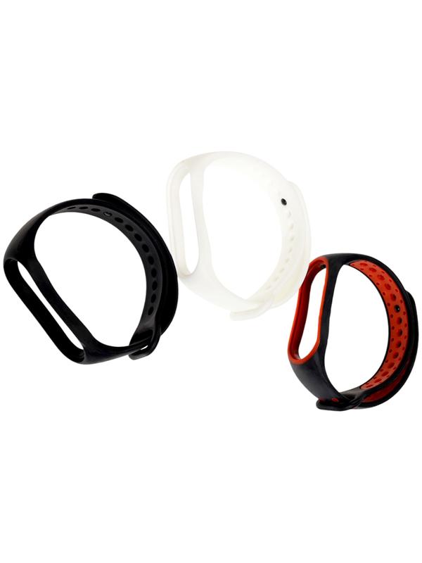 Набор ремешков Luazon для фитнес-браслета Mi Band 5/6/7, 3 штуки