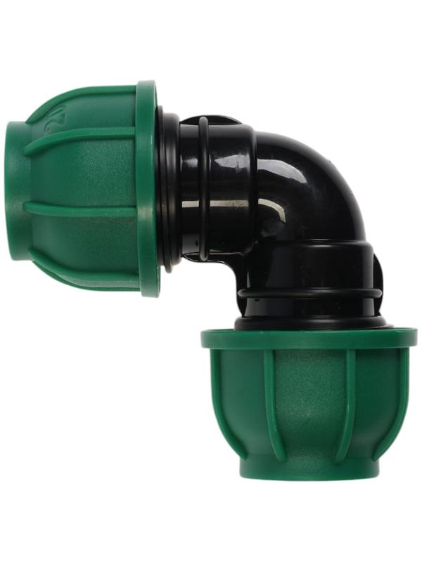 Отвод ПНД ZEIN, 20 мм, цанга