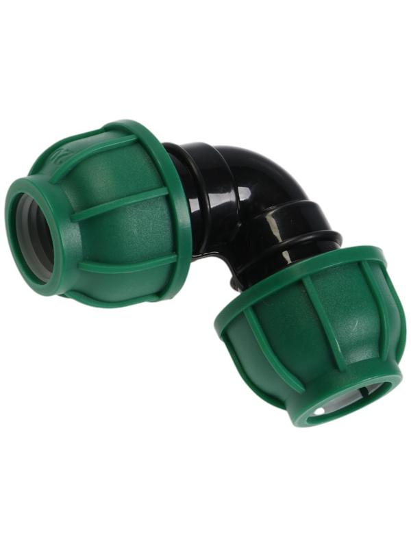 Отвод ПНД ZEIN, 20 мм, цанга