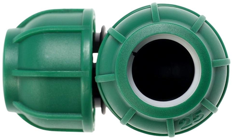 Отвод ПНД ZEIN, 25 мм, цанга