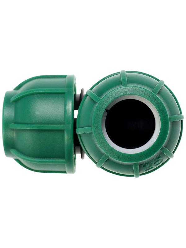 Отвод ПНД ZEIN, 25 мм, цанга