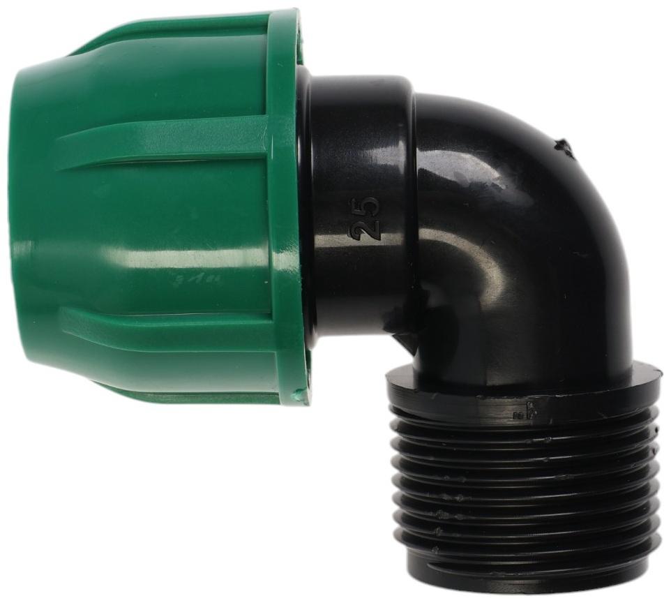 Отвод ПНД ZEIN, 25 мм × 1