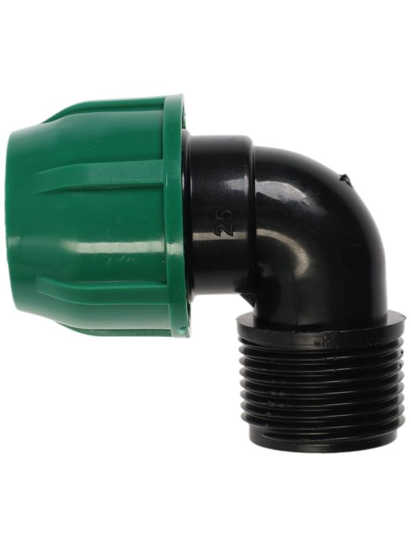 Отвод ПНД ZEIN, 25 мм × 1