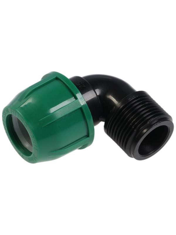 Отвод ПНД ZEIN, 25 мм × 1