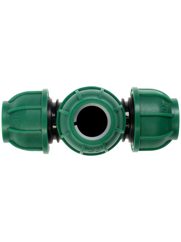 Тройник ПНД ZEIN, 20 мм, цанга