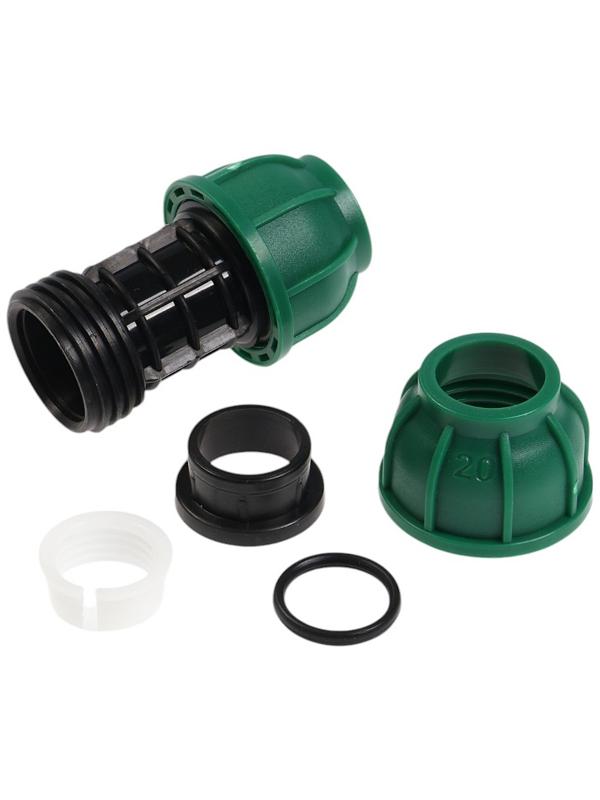 Муфта ПНД ZEIN, 20 мм, цанга