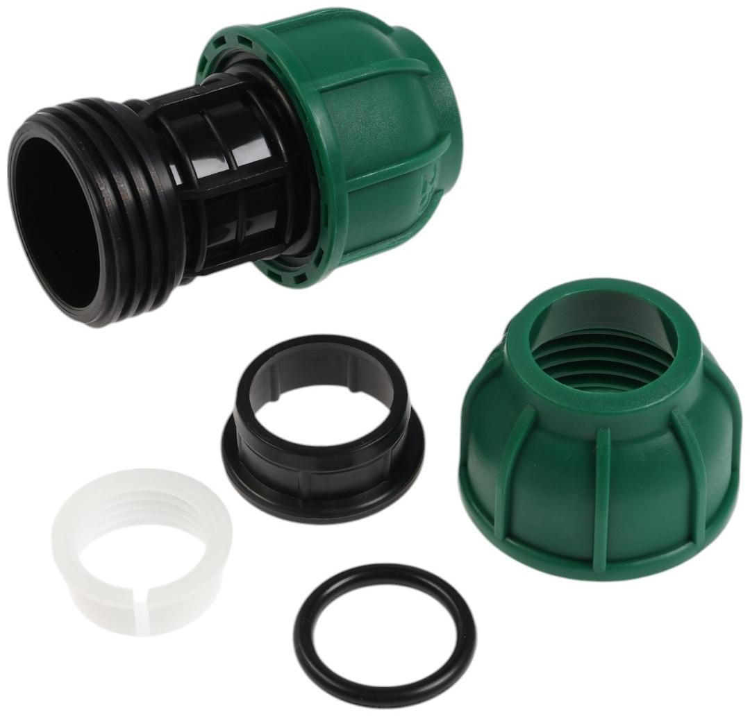 Муфта ПНД ZEIN, 25 мм, цанга